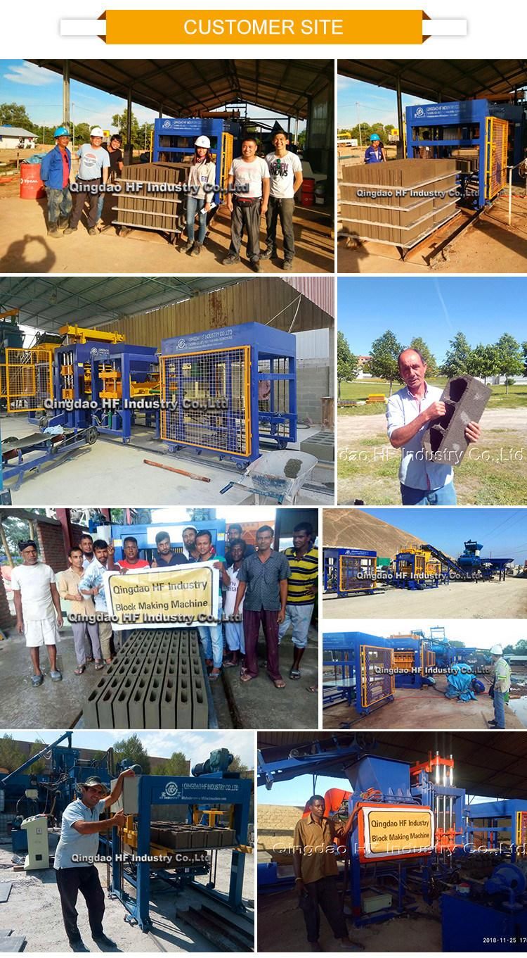 Qt4-16 Cement Block Machine Concrete Block Making Machine Price in Africa