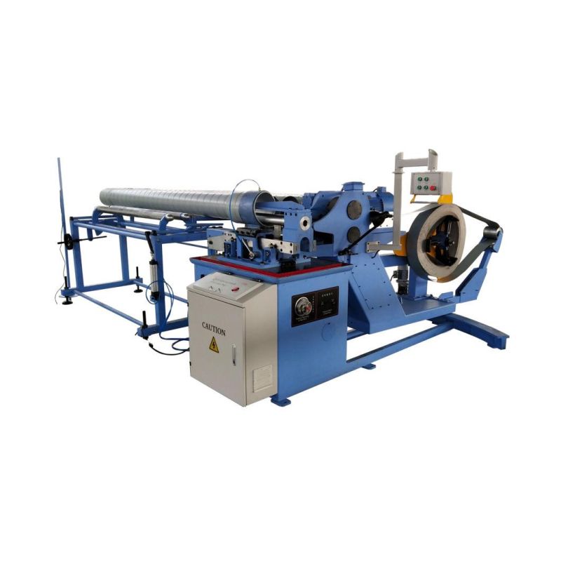 Spiral Tube Making Machine for Ventilation Duct Forming Manufacture/Helix Rollformer Duct Machine