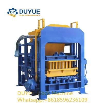 Construction Machinery Qt4-15 Automatic Hydraulic Concrete Brick/ Block Making Machine Price