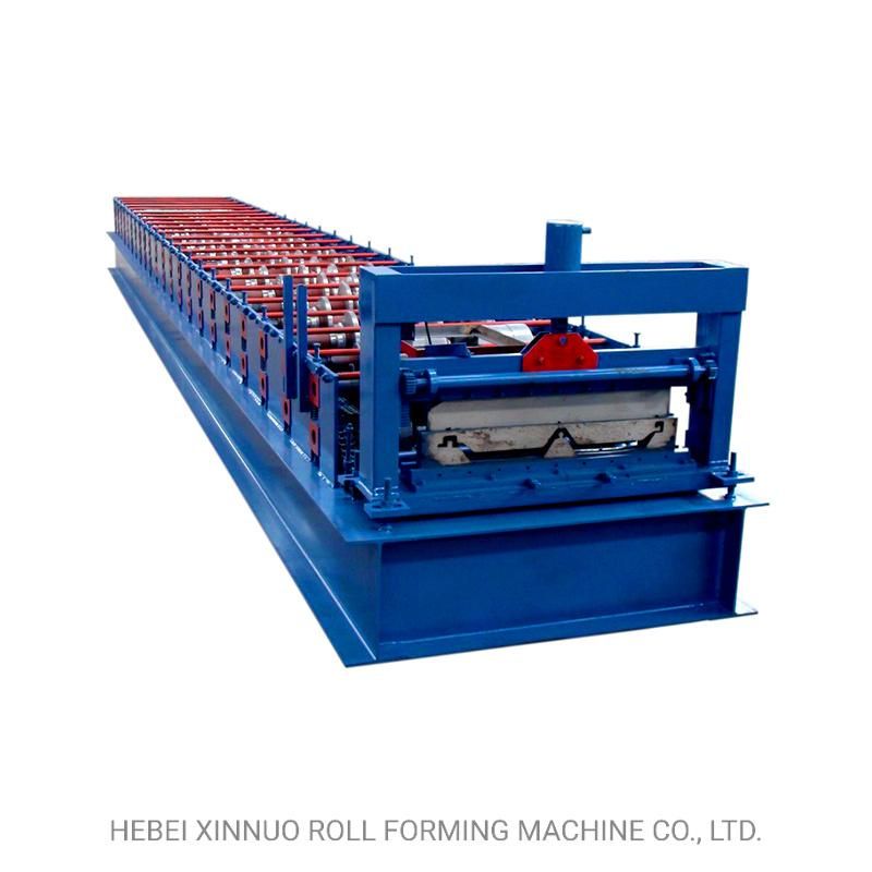 Xinnuo 760 Joint Hidden Roofing Sheet Roll Forming Machine