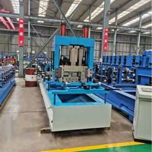 C&Z Interchangeable Roll Forming Machine with Electrode Cutting Structure