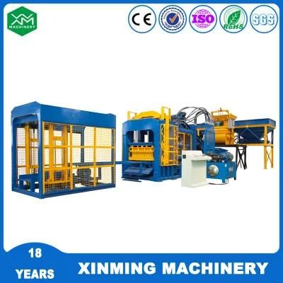 Building Material Qt10-15 Hydraulic Brick Machine Paver Block Machine to Dubai