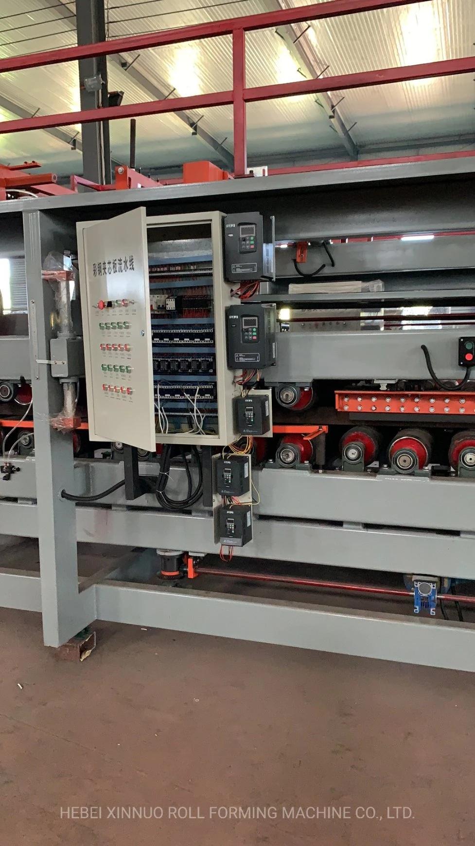 Rock Wool Composite Sandwich Board Production Line Manufacture Profile Roll Forming Machine