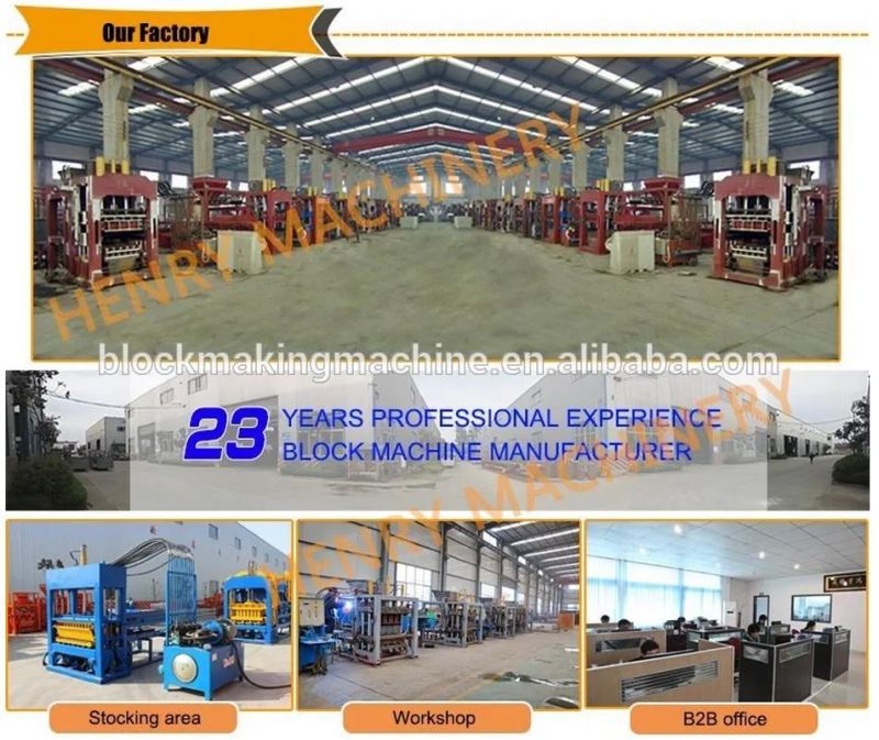 Qmy4-45 Price List of Egg Laying Block Making Machine Brick Machine