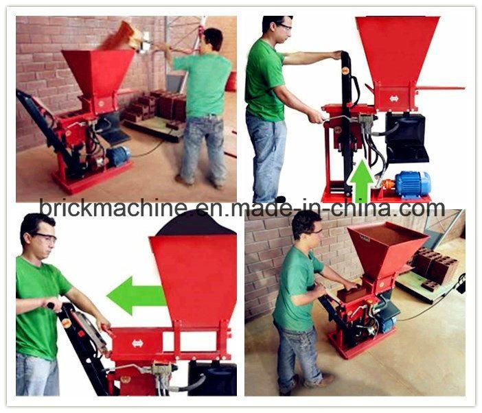 Hr1-25 Eco Brava Soil Interlocking Brick Machine Hot Sale in Nepal