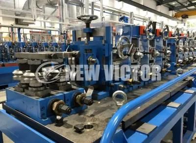 Automobile Fuel Neck Tube Cold Roll Forming Mill ERW Tube Mill High Frequency Straight Seam Welded