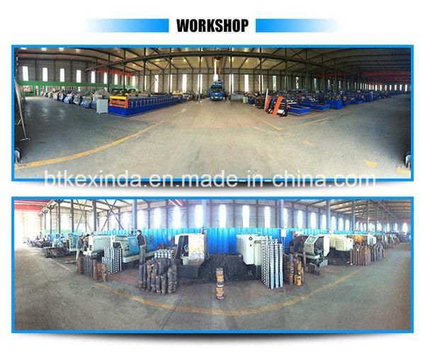 Xinnuo 828 Galvanized Glazed Tile Roll Forming Machine