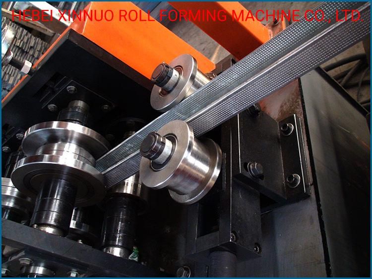 Full Automatic Drywall Metal Section Aluminium Furring Channel Light Gauge Steel Omega Profile Rolling Forming Machines