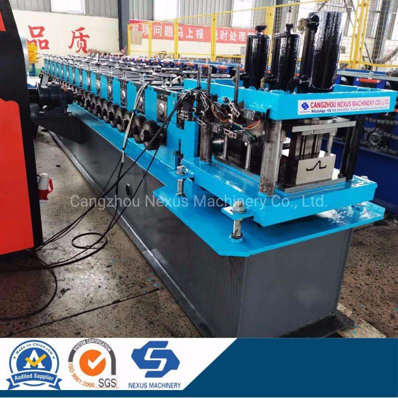 Omega Steel Structure Roll Forming Machine Used for Chicken Coop