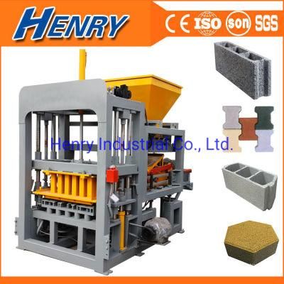 5% Factory Recommended Qt4-18 Hydraulic Fully Automatic Concrete Block Colorful Paver Making Machine, Concrete Brick Making Machine Agent Price