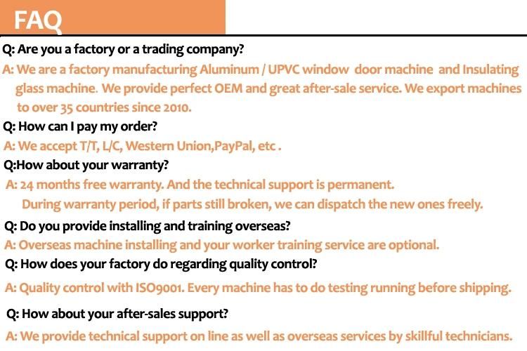 PVC/UPVC/Plastic Window Door Mullion Cutting Saw for Window Door Production PVC Window Processing Machine Mullion Cutting Saw Machine