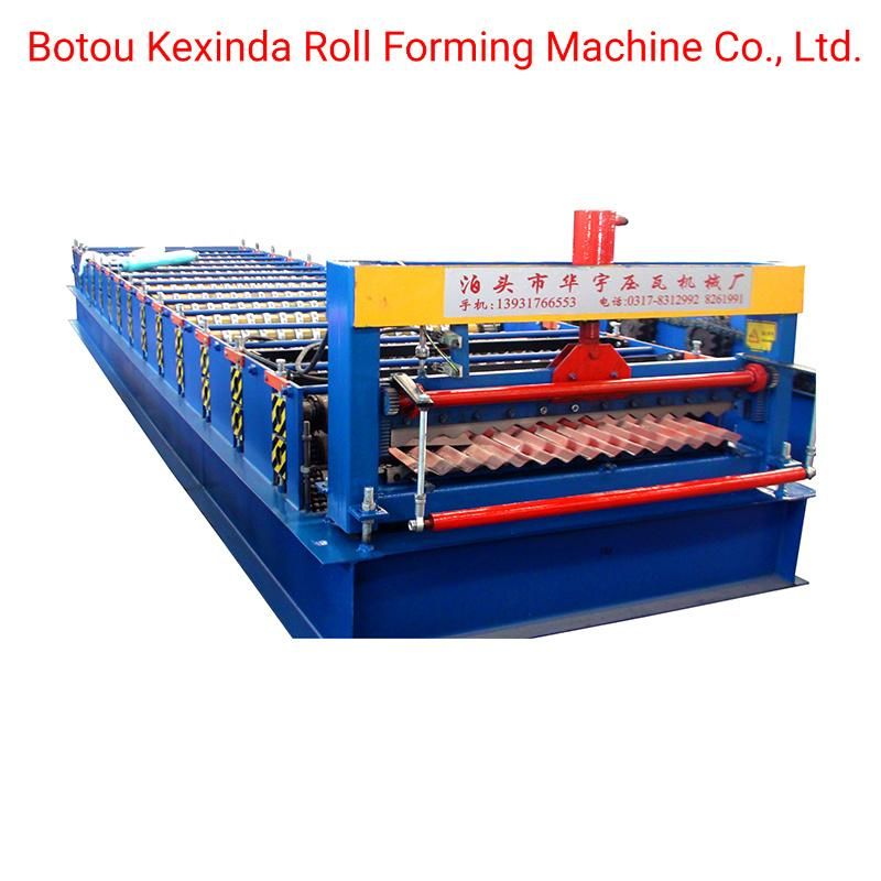 988 Aluminium Corrugated Metal Roofing Tile Making Machine