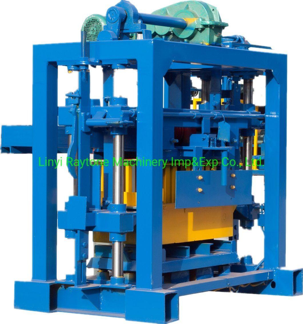 Qt2-45 Movable Block Plant Mobile Brick Forming Plant