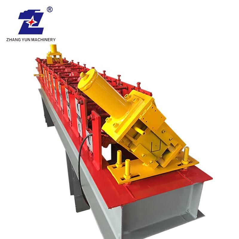 Sophisticated Technology Aluminium Galvanized Carbon Steel Track Roll Forming Machine