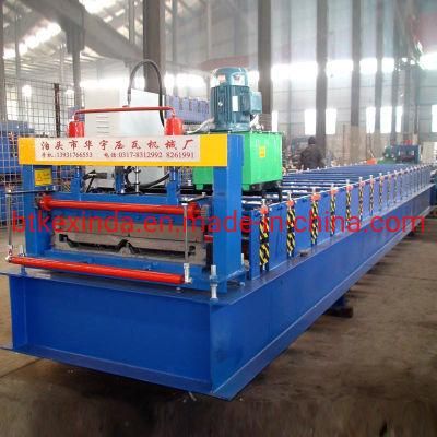 760 Folding Tamping Joint Hidden Roof Panel Cold Roll Forming Machine