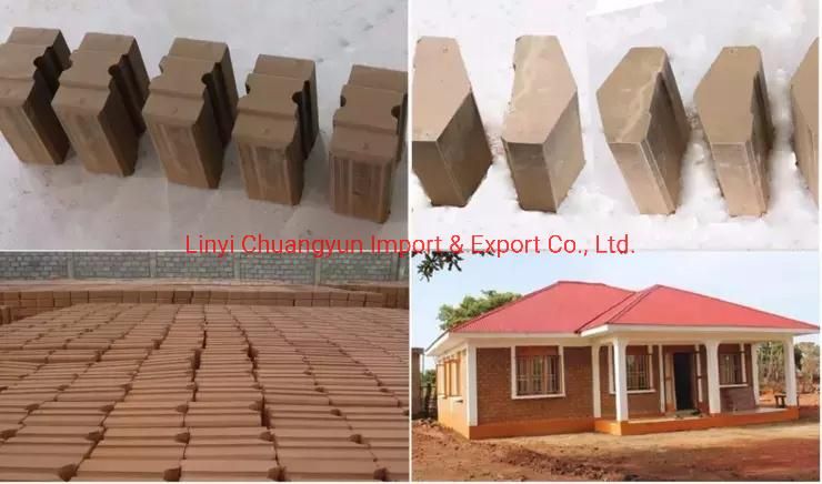 Automatic Hydraulic Clay Interlocking Brick Making Machine Earth Cement Brick Machine (CY4-10)