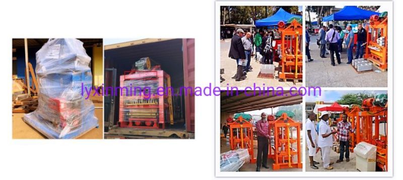 Qtj4-40 Construction Cement Block Making Machine