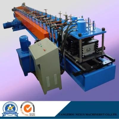 China Manufacturer Metal C U Z Purlin Roll Forming Machine with Punching