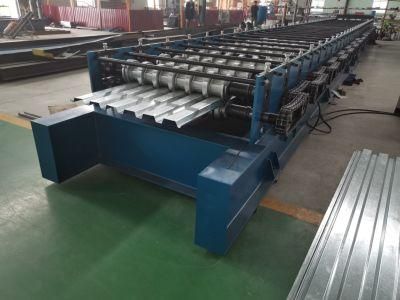 Trim Metal Deck Scaffold Insteading of Floor Slab Roll Forming Machine