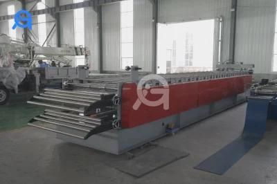 Color Steel Aluminum 1000mm Feeding Width Double Layer Roll Forming Machine