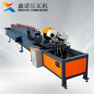PU Foam Rolling Shutter Section Roll Forming Machines Roller Shutter Door Frame Cold Roll Forming Machines
