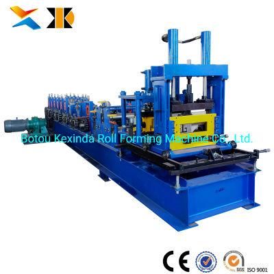Fast Changeable C Purlin Roll Forming Machine