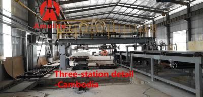 Reinforced Fiber Cement Board Machinery/Fiber Cement Tile Making Machine/Calcium Silicate Board Production Line