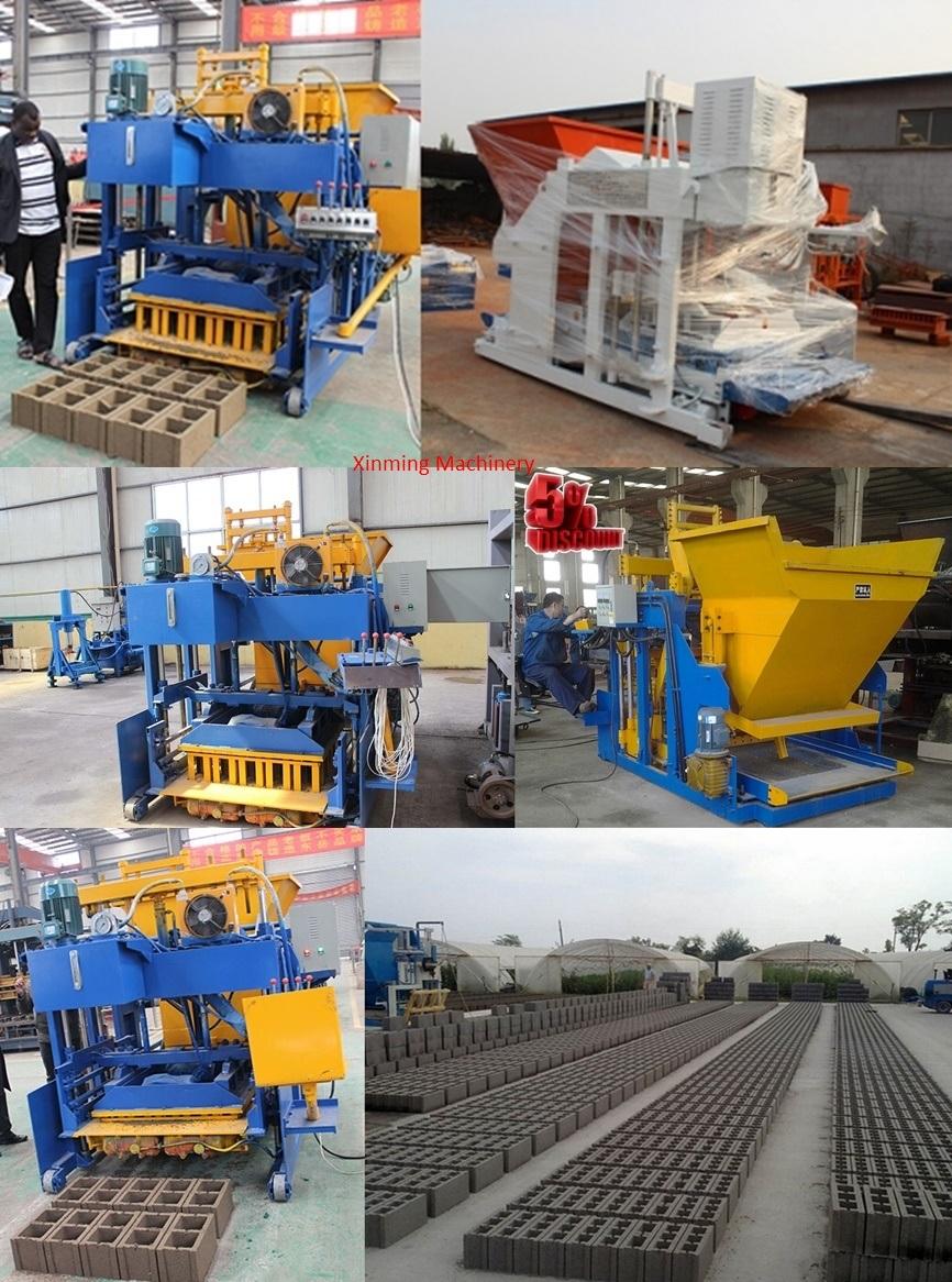 Qtm10-15 Automatic Hydraulic Concrete Interlocking Brick Making Machine for Sale in China