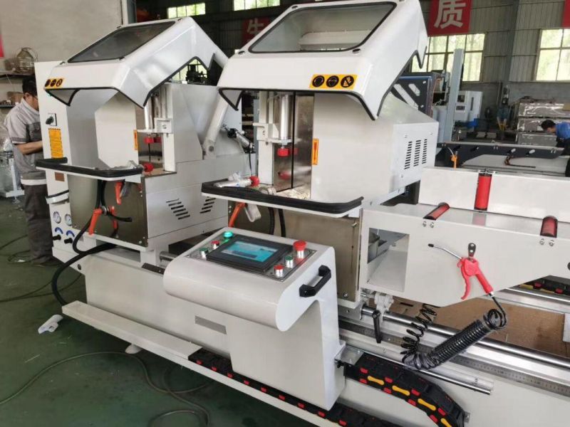 Aluminum Window Frame Making Machine/Double Head Aluminum Precision Cutting Saw