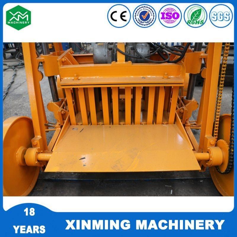 Concrete Mobile Brick Machine Qmy4-45 Hollow Block Machine Paver Machine Cement Brick Making Machine