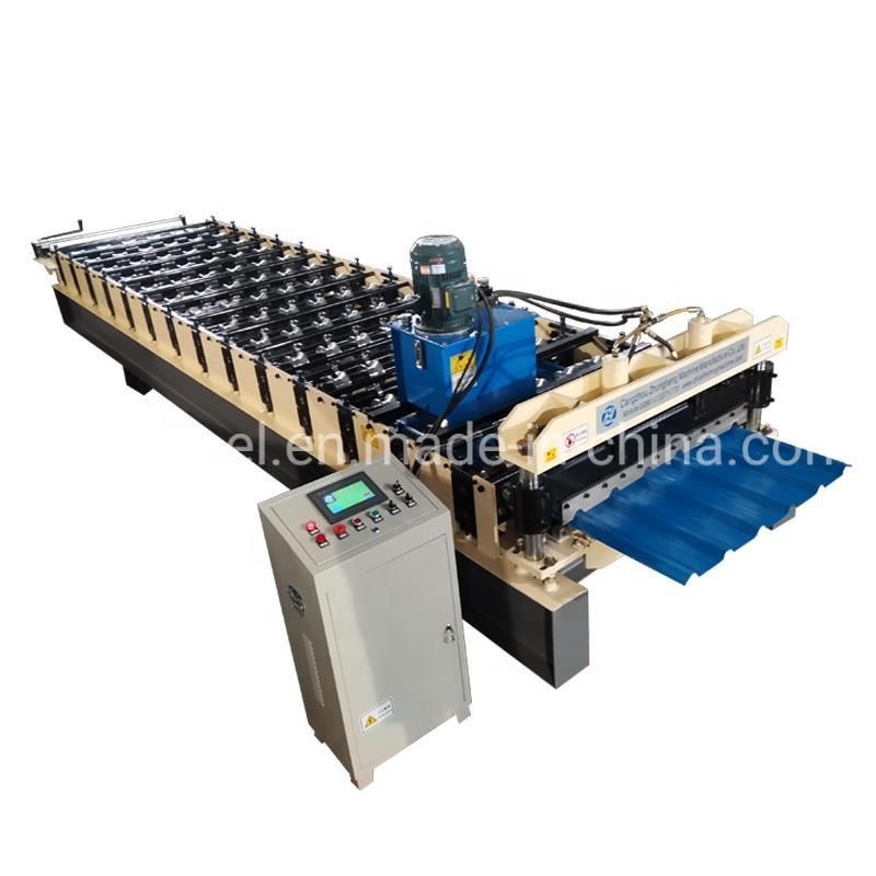 Double Layer Roof Tile Pressing Roll Forming Machine