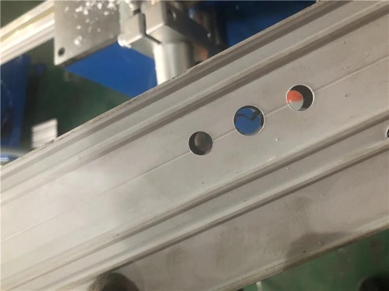 Aluminum Profile Window Door Equipment Double Head Copy Routing Lock Hole Drilling Machine