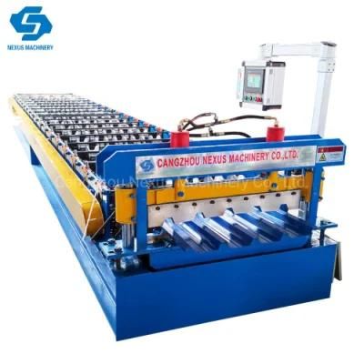 Trapezoidal Tile Making Machine Metal Roof Panel Roll Forming Machine