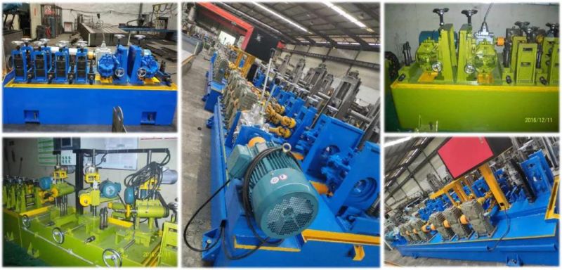 Automatic Steel Welded Pipe Production Line Metal Tube Making Machine