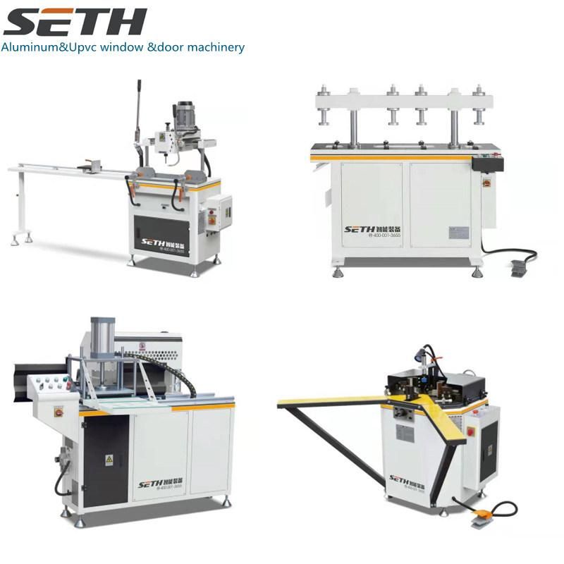 Automatic Aluminum Window Corner Connector Cutting Saw Machine