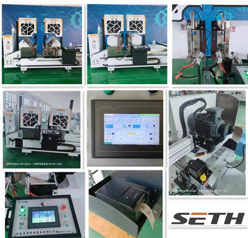 Window Machine CNC Double Head Cutting Machine for Aluminum Profile