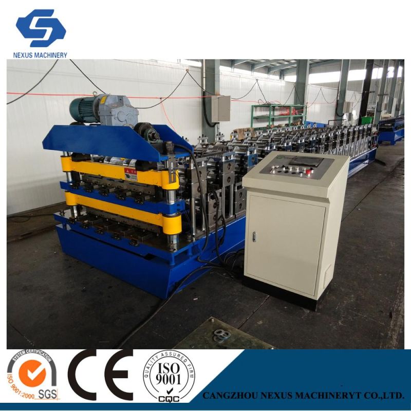 Double Deck Sheets Roll Forming Machine for South America