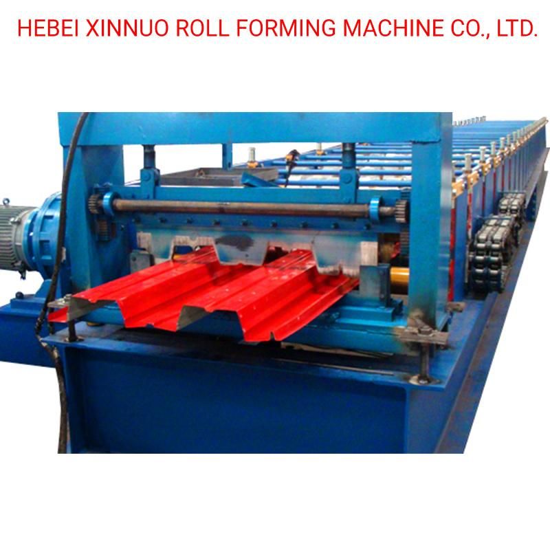 Automatic Aluminum Plate 688 Floor Decking Panel Roll Forming Machine