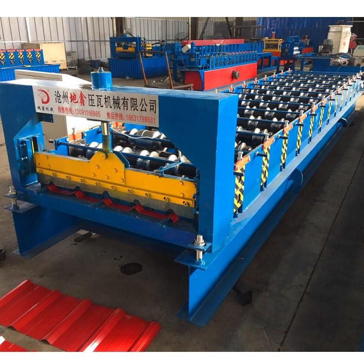 Dx 914mm Roof Tile Roll Forming Machine