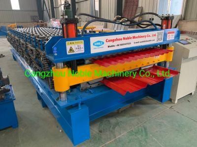 Double Layer Galvanized Roof Sheet Corrugated Iron Metal Roof Panel Roll Forming Machine