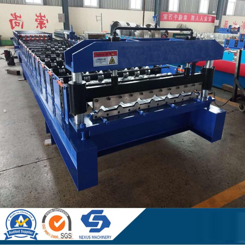 Russia Export Glazed Color Tile Making Machine & Roof Sheet Rolling Machine
