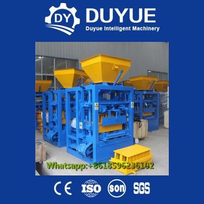 Automatic Brick Paving Machine Qt4-24 Hollow Block Machine Brick Machine Cement Brick Machine Concrete Block Machine