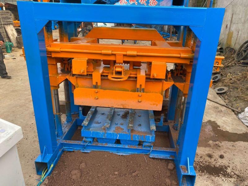 Qt4-40 Semi Automatic Fly Ash Brick Making Machine Price Interlocking Brick Machine China