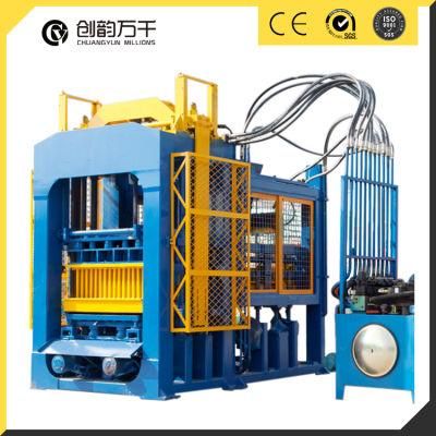 8-15 Automatic Hydraulic Concrete Cement Block Brick Making Machine