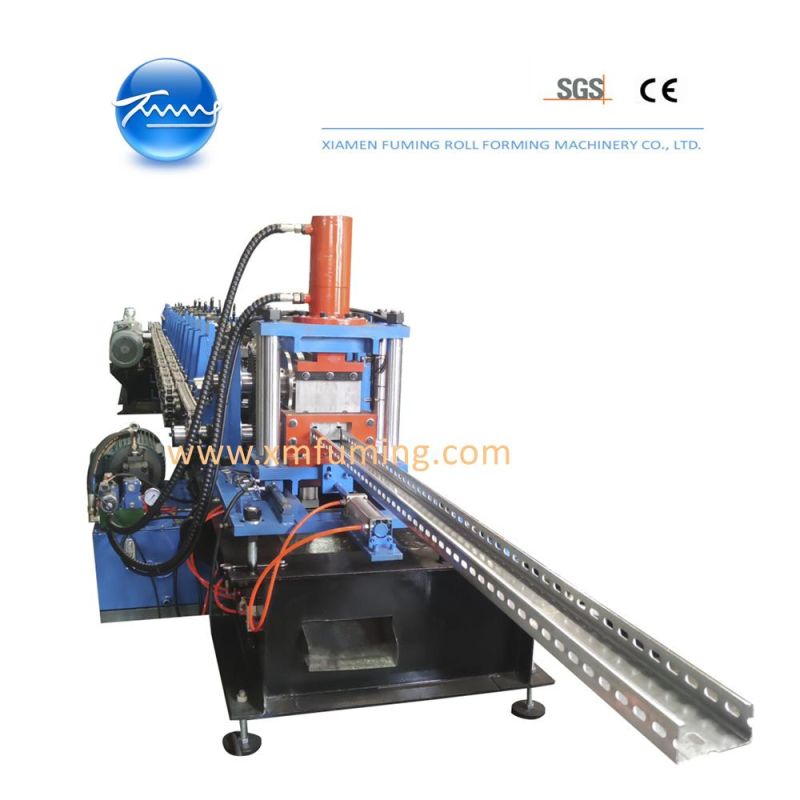 Customized Roof Xiamen Metal Stud Purlin Roller Former Roll Forming Machine ODM