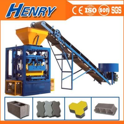 New Design Qt4-24 Semi-Automatichollow Solid Concrete Cement Block Making Machine