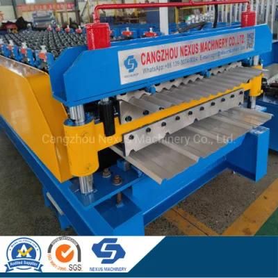 High Speed Ibr Corrugated Roofing Panel Line Double Layer Roll Forming Machine