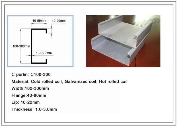 CE Approved Quality C Z Automatic Changing CZ Interchangeable Purline Roll Making Forming Machine