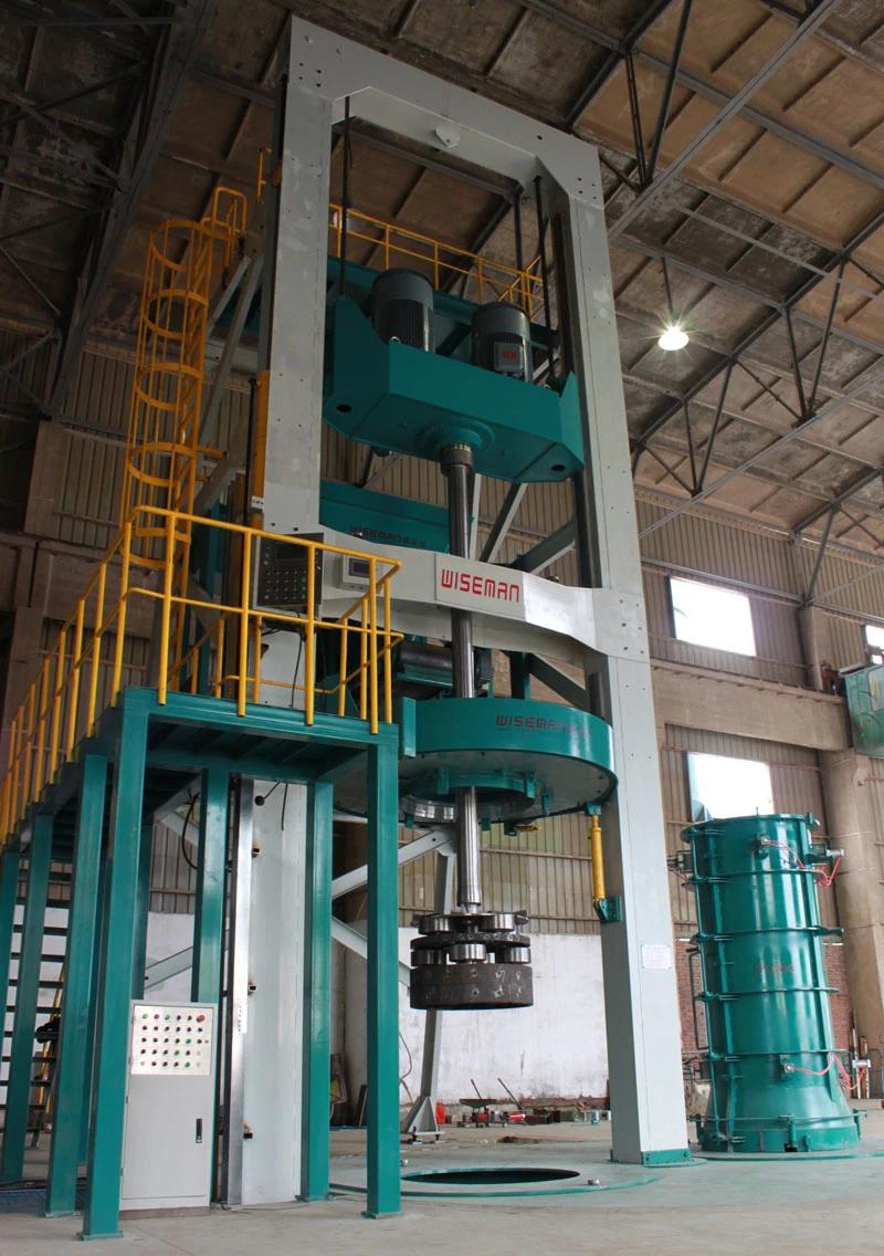 Large Industrial Radial Extruder Machine for Cement Pipe 800-1650/2m