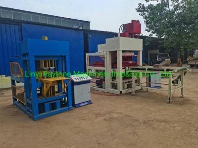 Qt4-10 Soil Press Block Making Kerb Brick Plant